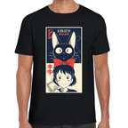 Playera  Studio Ghibli Kikis-Delivery Algodón Premium #0001721