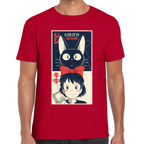 Playera  Studio Ghibli Kikis-Delivery Algodón Premium #0001721