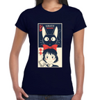 Playera  Studio Ghibli Kikis-Delivery Algodón Premium #0001721