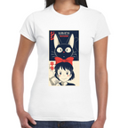 Playera  Studio Ghibli Kikis-Delivery Algodón Premium #0001721