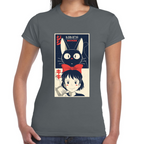Playera  Studio Ghibli Kikis-Delivery Algodón Premium #0001721