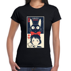 Playera  Studio Ghibli Kikis-Delivery Algodón Premium #0001721