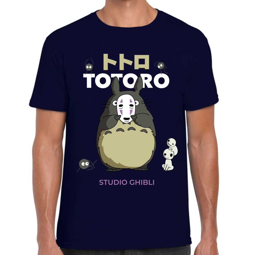 Playera Totoro Crossover Studio Ghibli Algodón #0001725