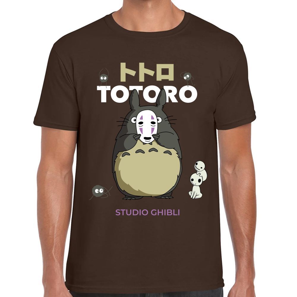 Playera Totoro Crossover Studio Ghibli Algodón #0001725
