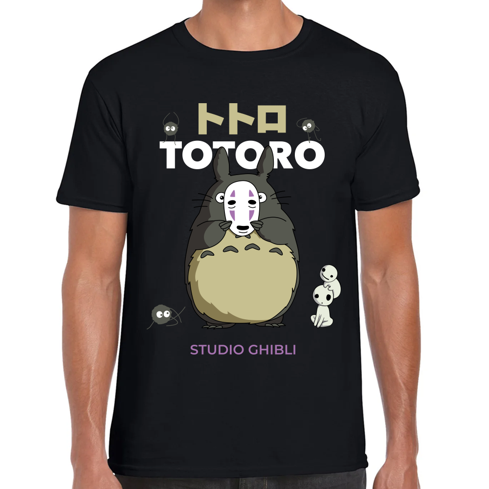 Playera Totoro Crossover Studio Ghibli Algodón #0001725 Imagen principal del producto