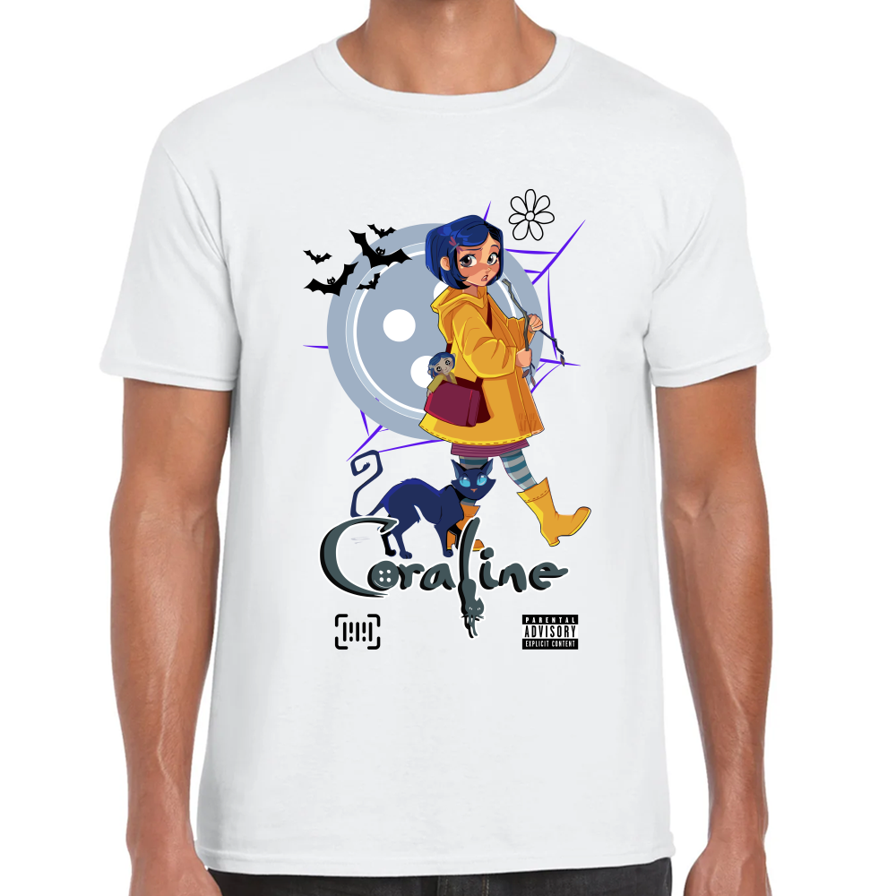 Playera Coraline Laika Studios Algodón Premium #0001727