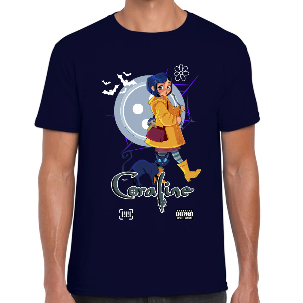 Playera Coraline Laika Studios Algodón Premium #0001727