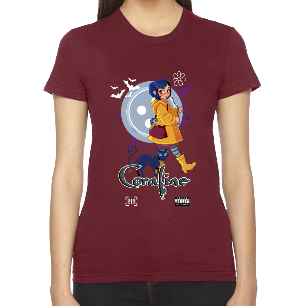 Playera Coraline Laika Studios Algodón Premium #0001727