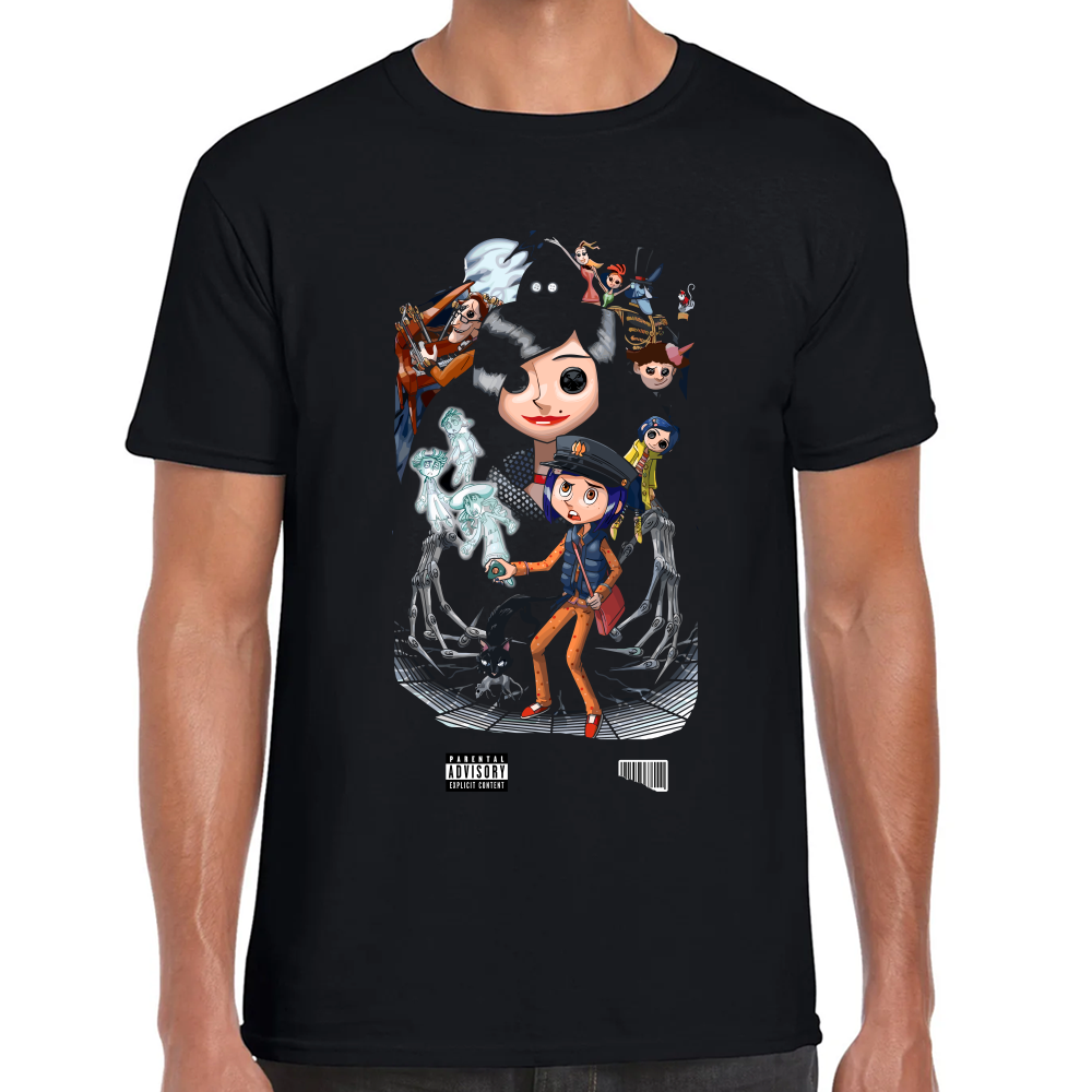Playera Coraline Laika Studios Algodón Premium #0001728