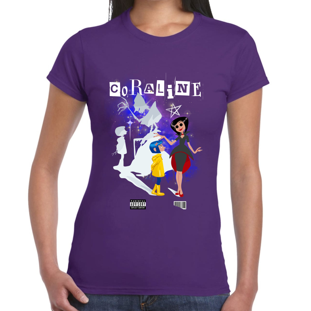Playera Coraline Laika Studios Algodón Premium #0001729
