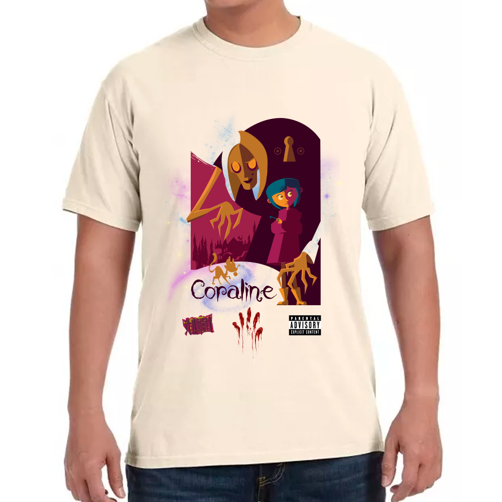 Playera Coraline Laika Studios Algodón Premium #0001730