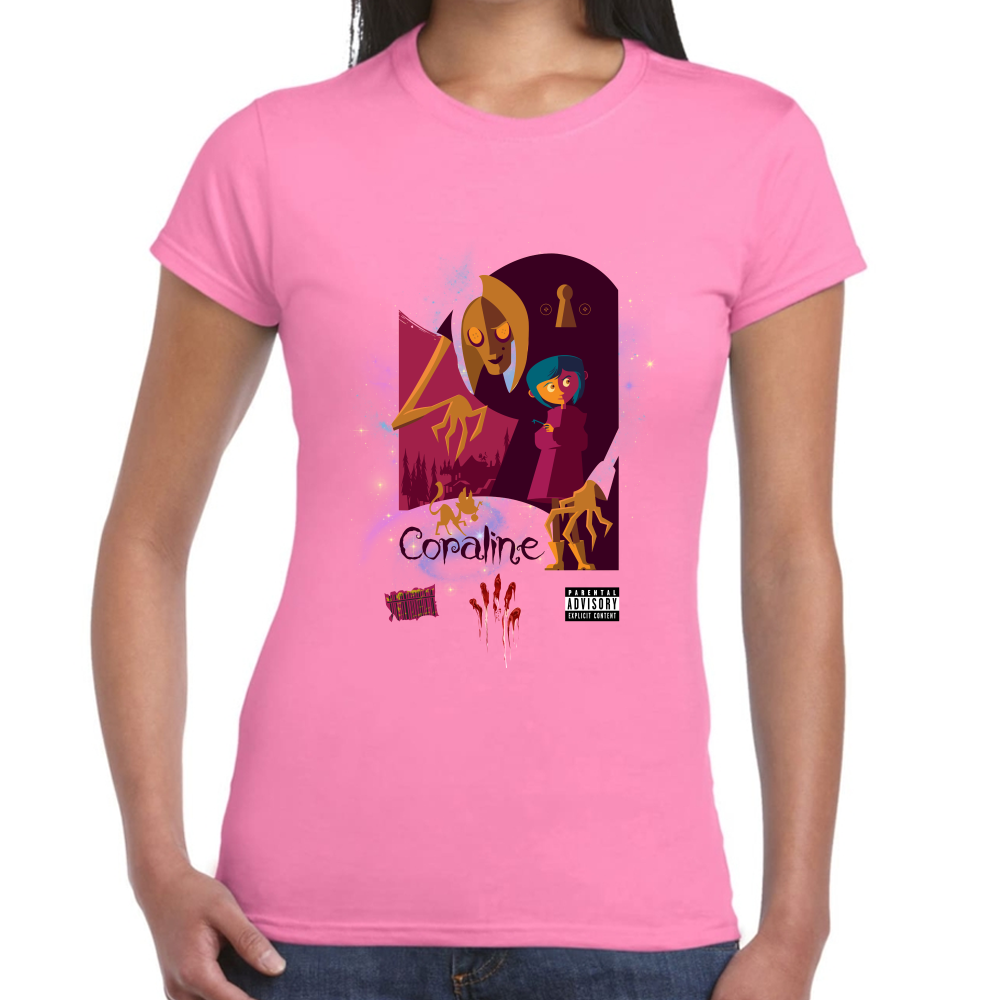Playera Coraline Laika Studios Algodón Premium #0001730