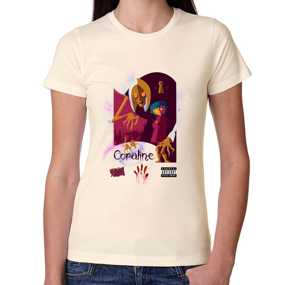 Playera Coraline Laika Studios Algodón Premium #0001730