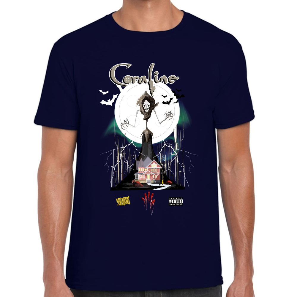Playera Coraline Laika Studios Algodón Premium #0001731