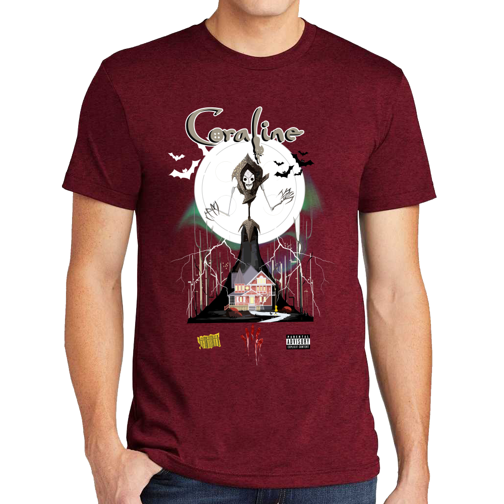 Playera Coraline Laika Studios Algodón Premium #0001731