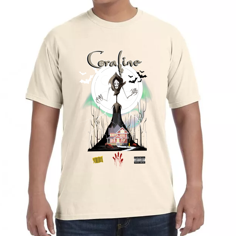 Playera Coraline Laika Studios Algodón Premium #0001731