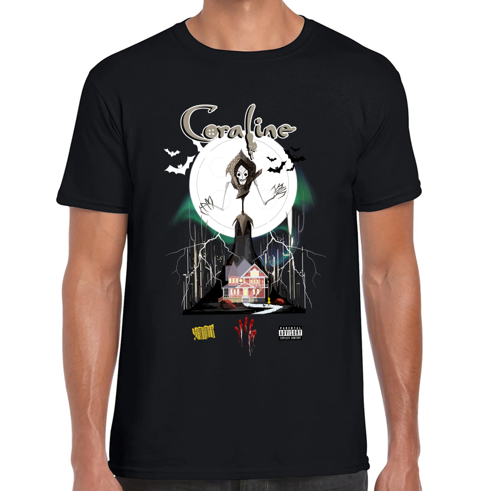 Playera Coraline Laika Studios Algodón Premium #0001731