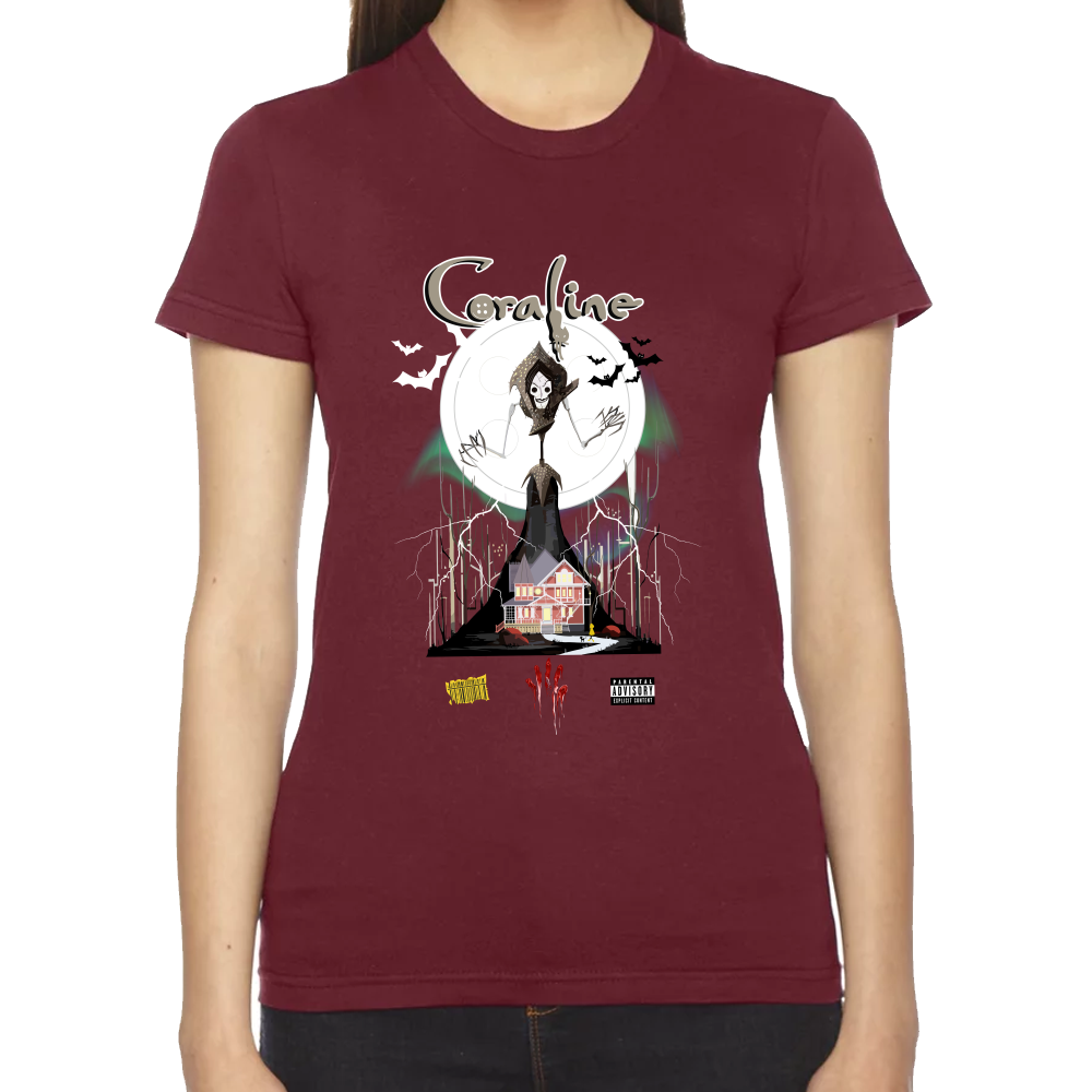 Playera Coraline Laika Studios Algodón Premium #0001731