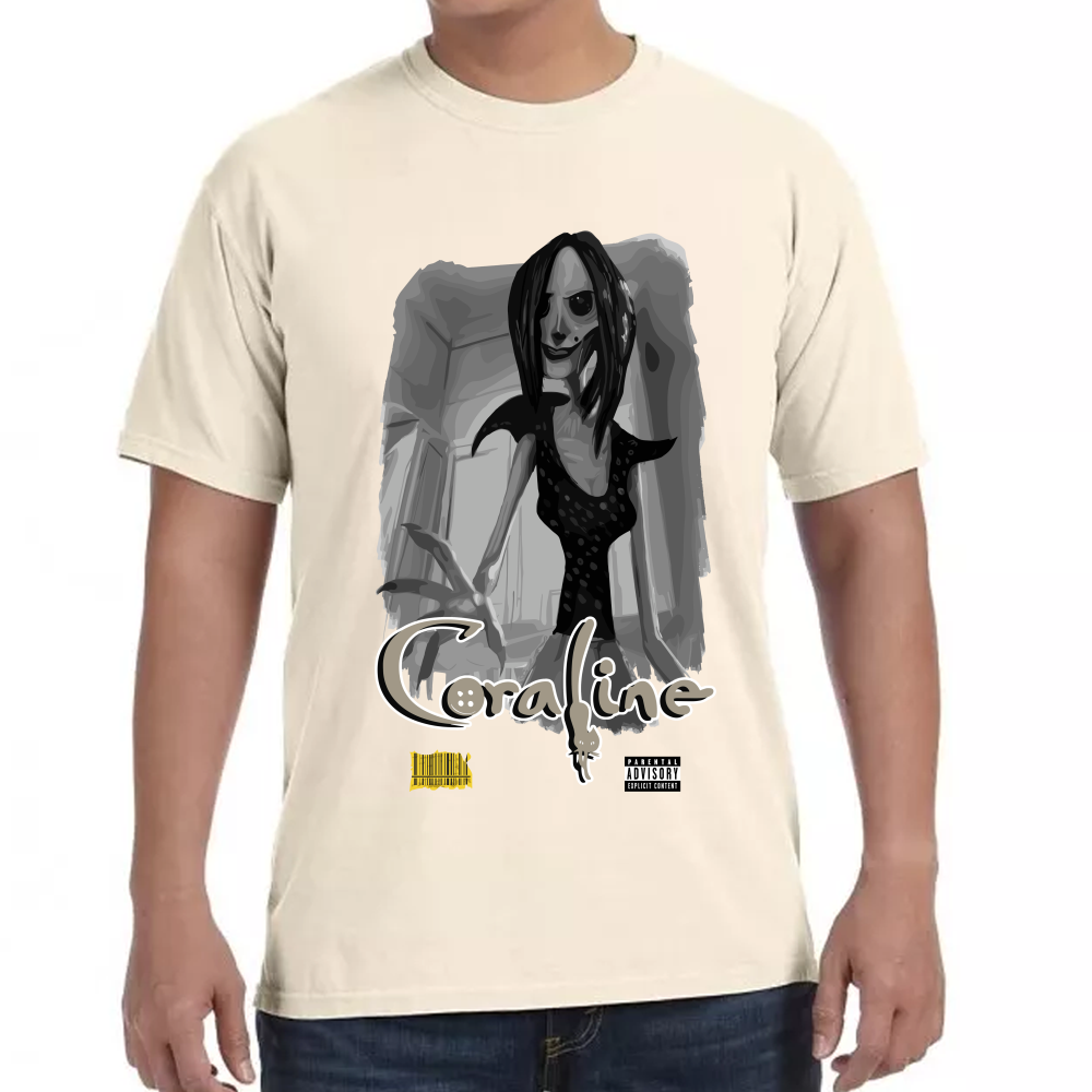 Playera Coraline Laika Studios Algodón Premium #0001732