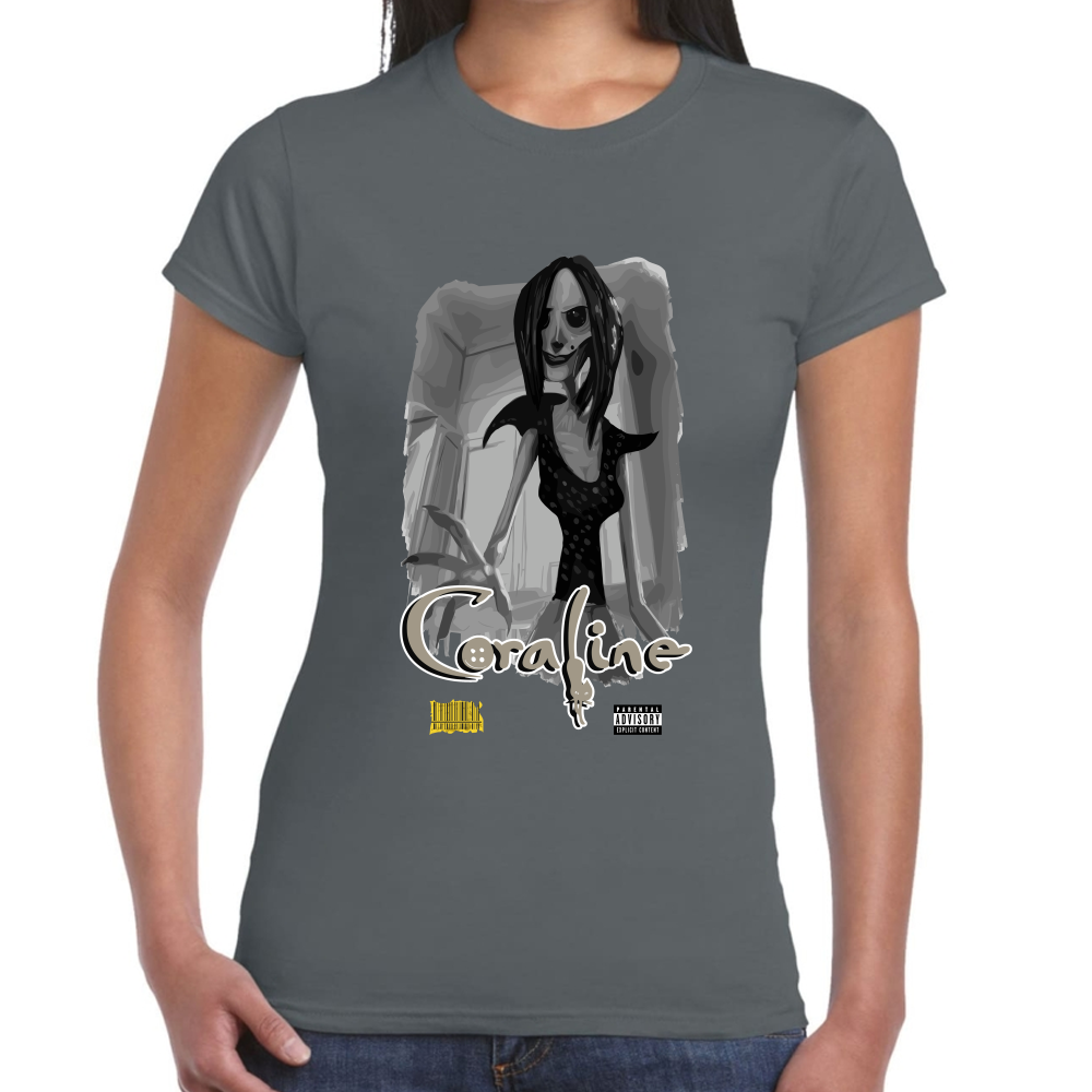 Playera Coraline Laika Studios Algodón Premium #0001732