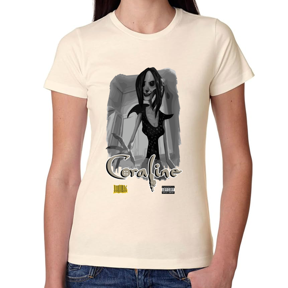 Playera Coraline Laika Studios Algodón Premium #0001732