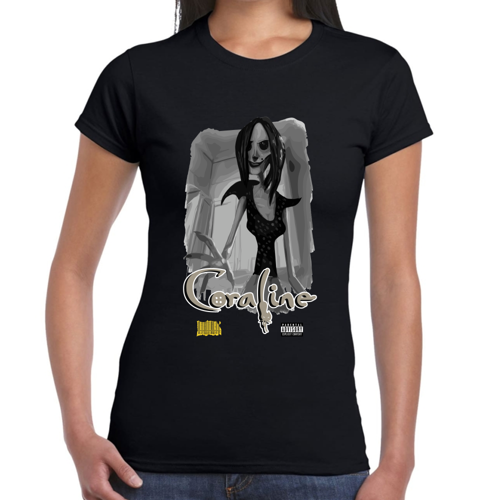 Playera Coraline Laika Studios Algodón Premium #0001732