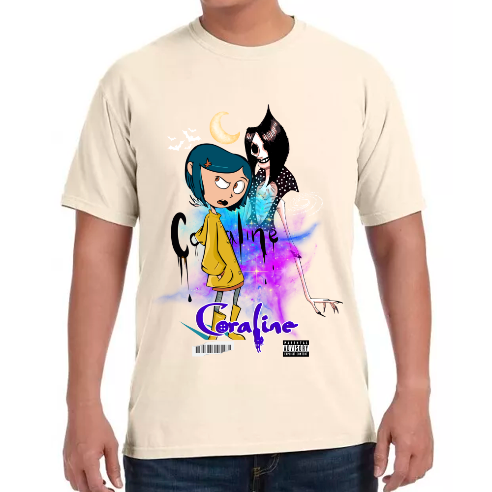 Playera Coraline Laika Studios Algodón Premium #0001733