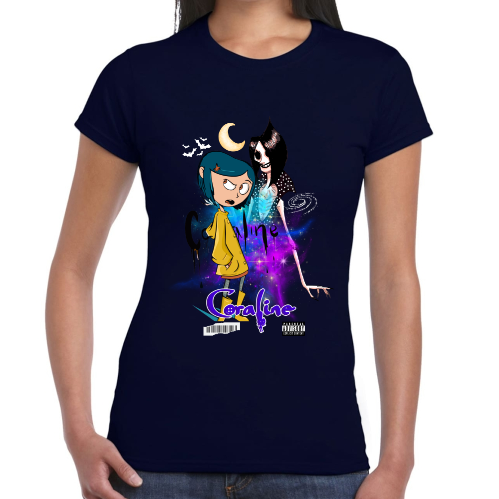 Playera Coraline Laika Studios Algodón Premium #0001733 Imagen secundaria del producto