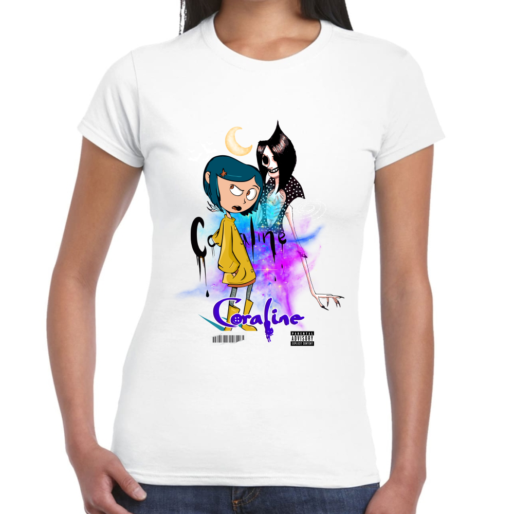 Playera Coraline Laika Studios Algodón Premium #0001733