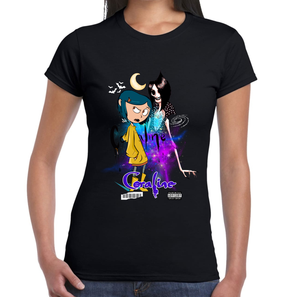 Playera Coraline Laika Studios Algodón Premium #0001733