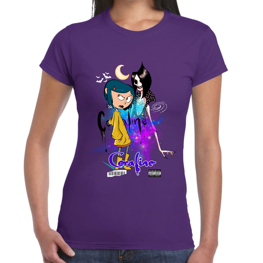 Playera Coraline Laika Studios Algodón Premium #0001733