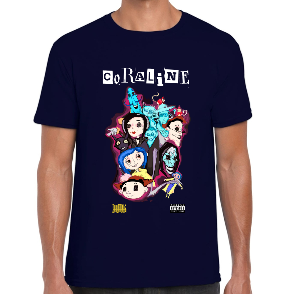 Playera Coraline Laika Studios Algodón Premium #0001734