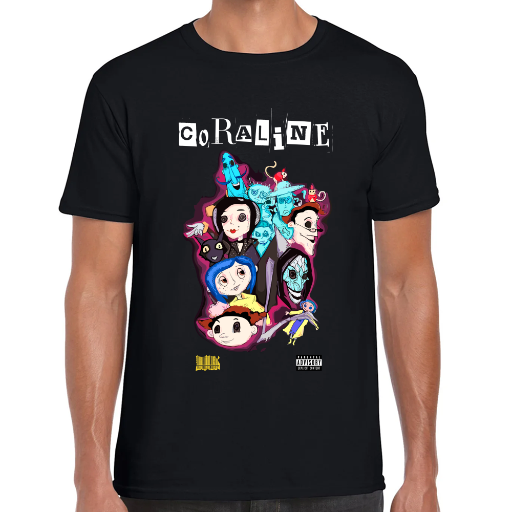 Playera Coraline Laika Studios Algodón Premium #0001734