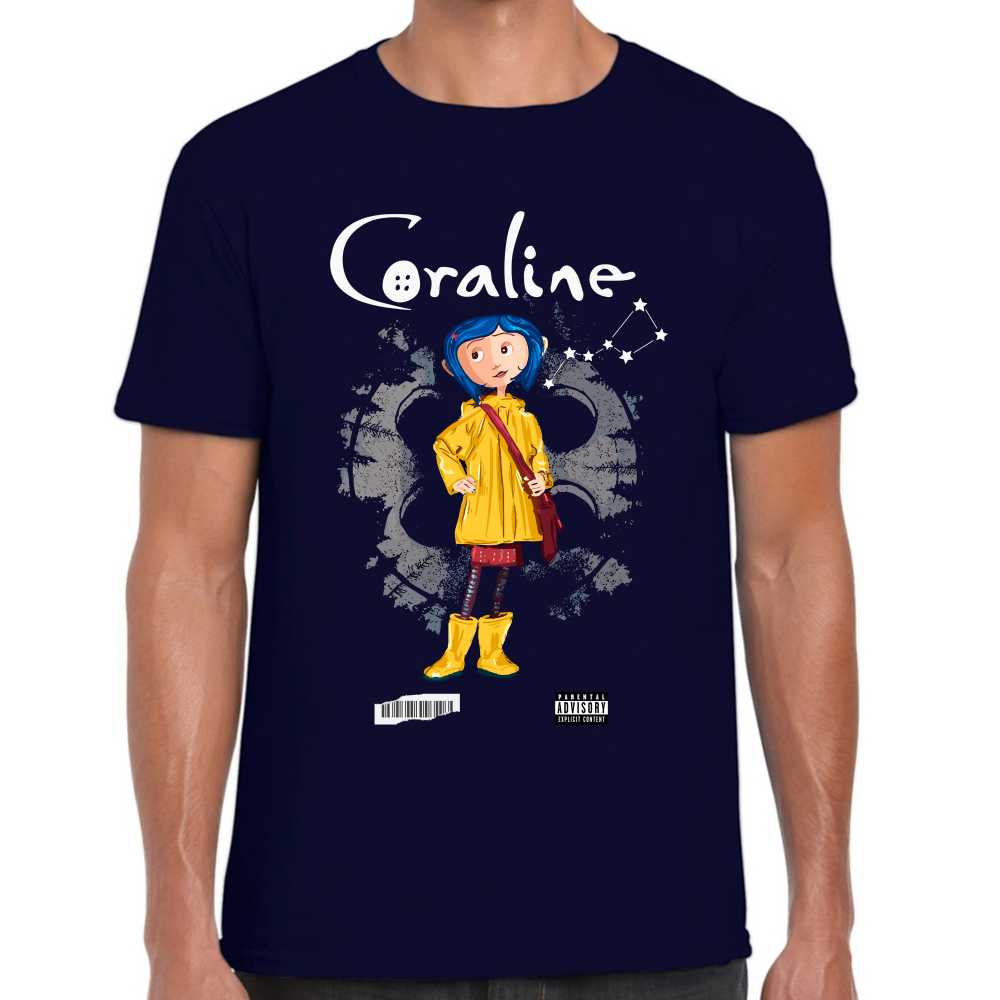 Playera Coraline Laika Studios Algodón Premium #0001735
