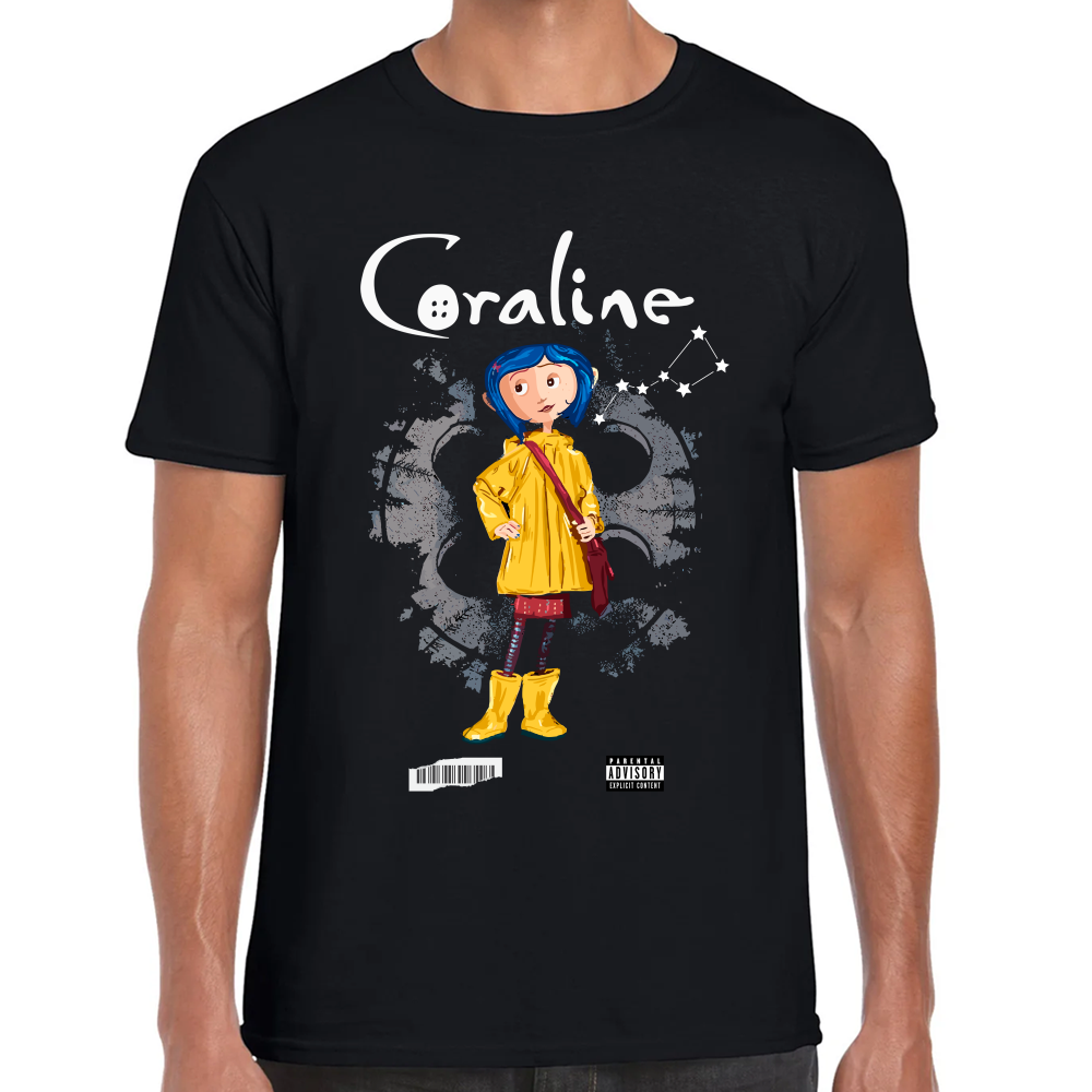 Playera Coraline Laika Studios Algodón Premium #0001735 Imagen principal del producto