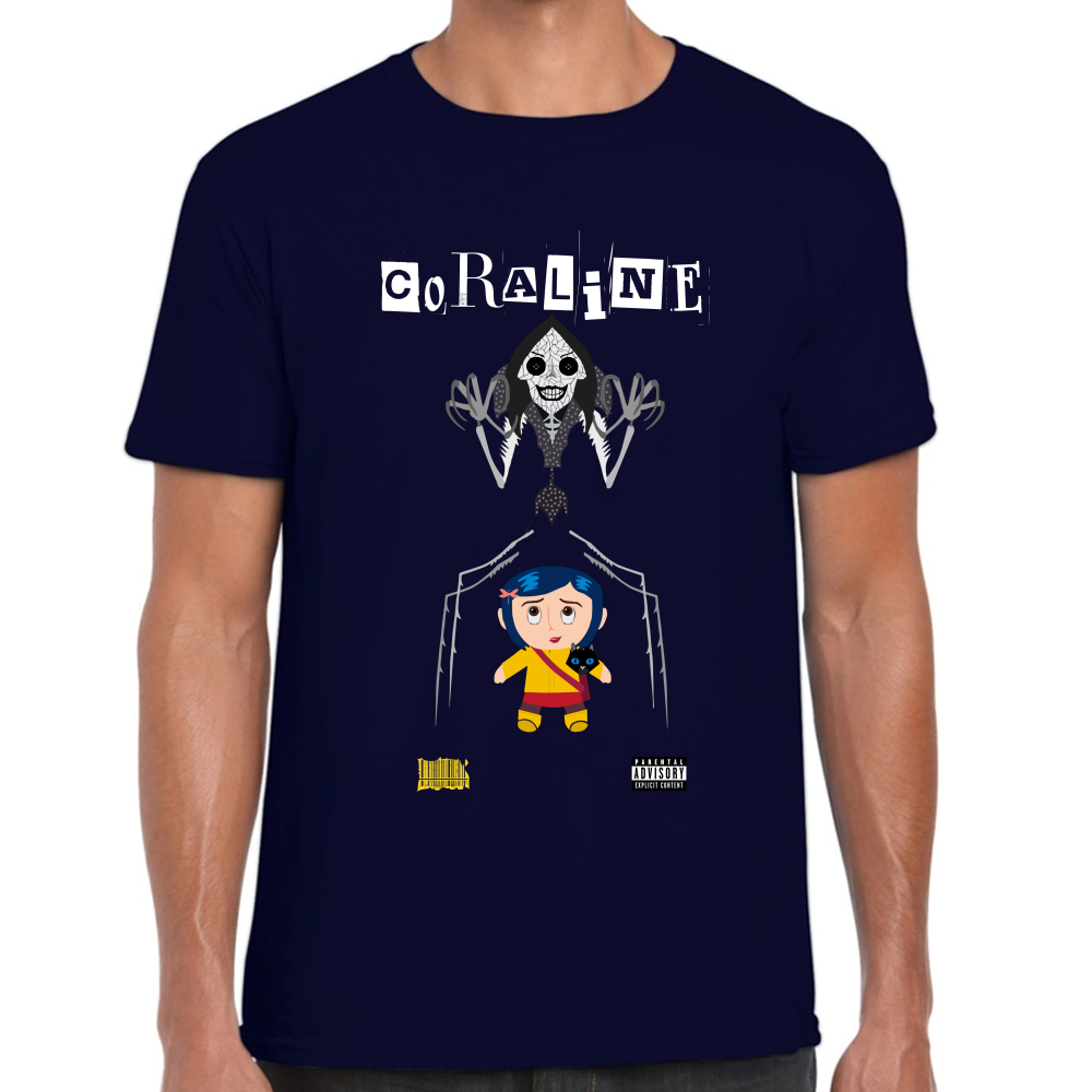 Playera Coraline Laika Studios Algodón Premium #0001736