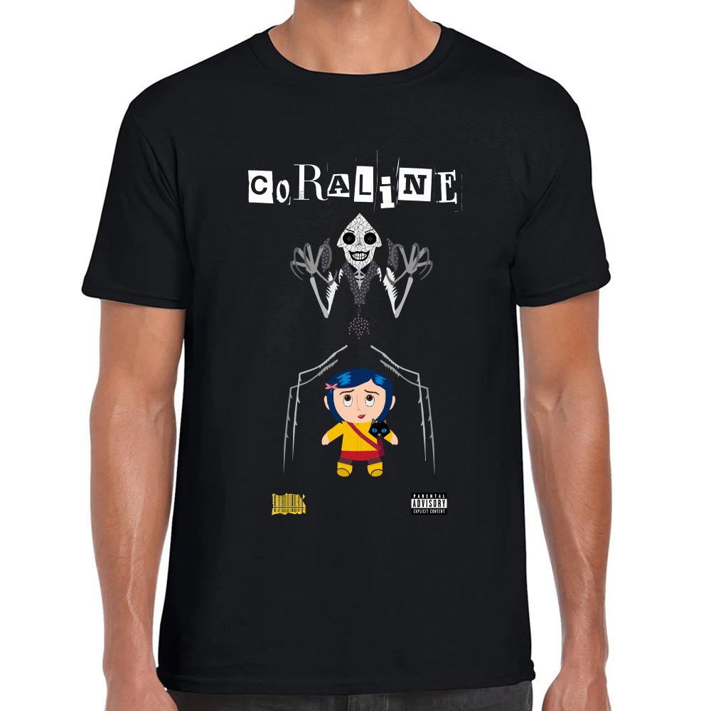 Playera Coraline Laika Studios Algodón Premium #0001736