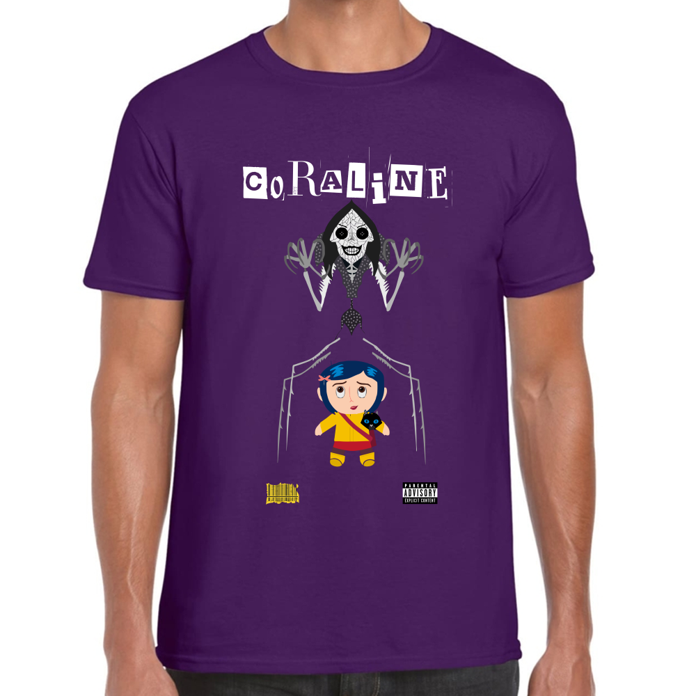 Playera Coraline Laika Studios Algodón Premium #0001736