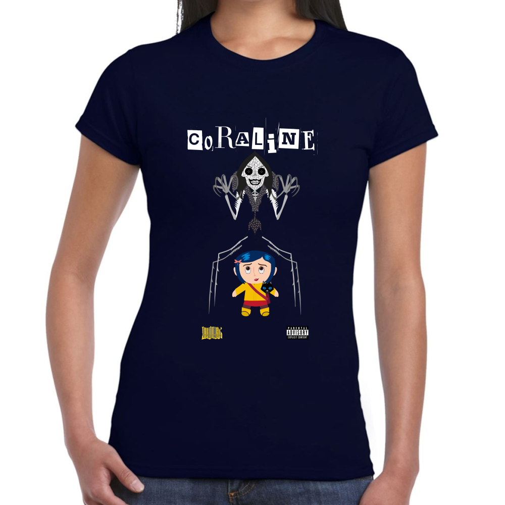 Playera Coraline Laika Studios Algodón Premium #0001736