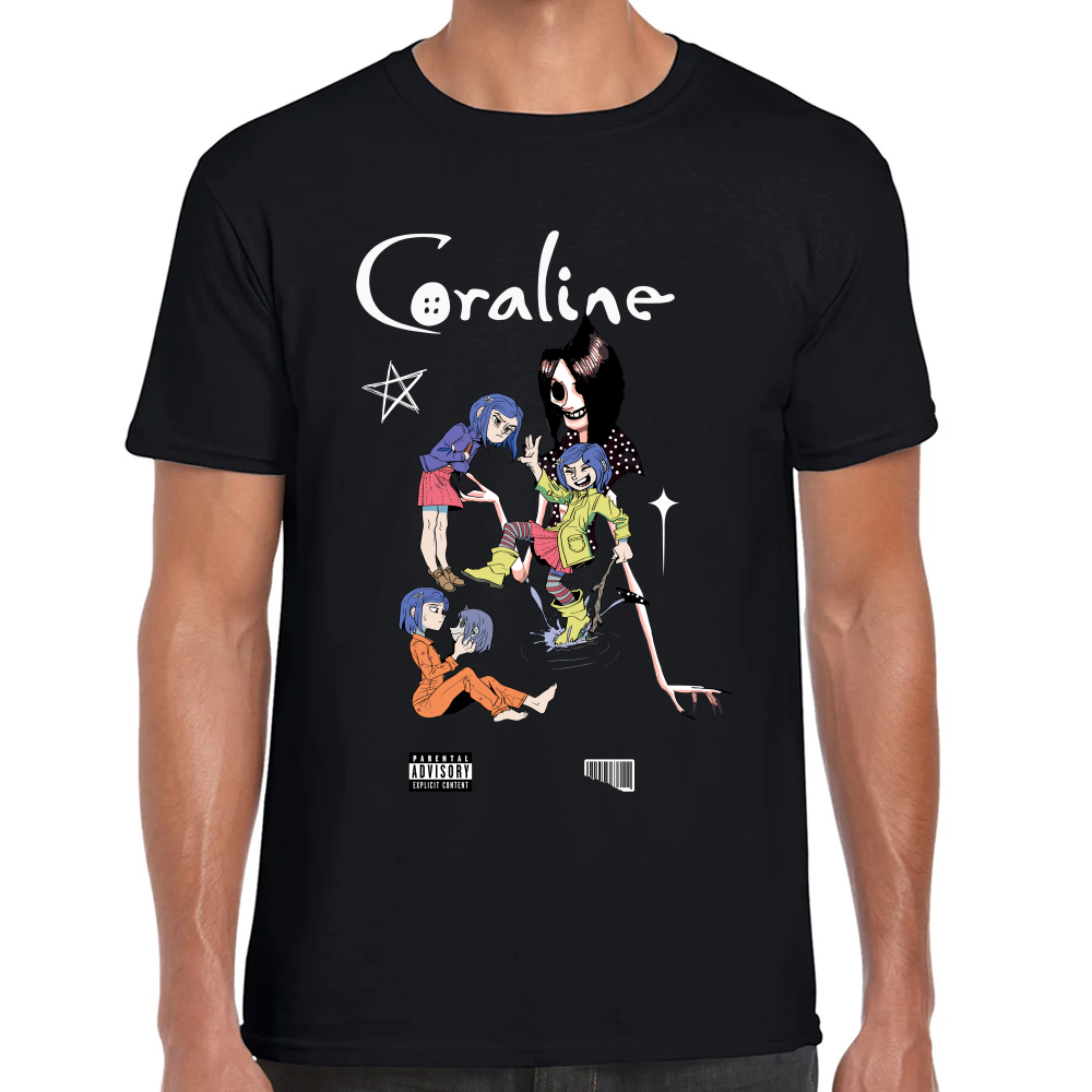 Playera Coraline Laika Studios Algodón Premium #0001737