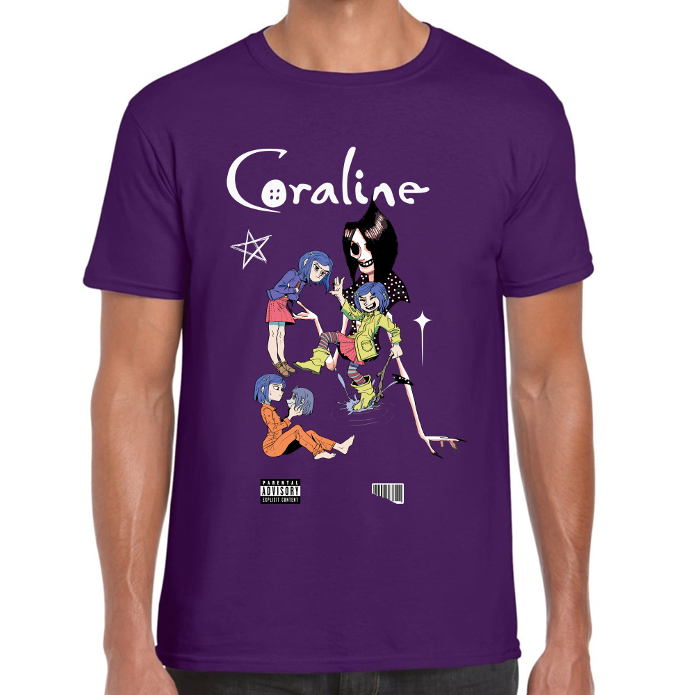 Playera Coraline Laika Studios Algodón Premium #0001737
