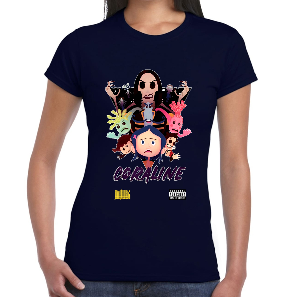 Playera Coraline Laika Studios Algodón #0001738