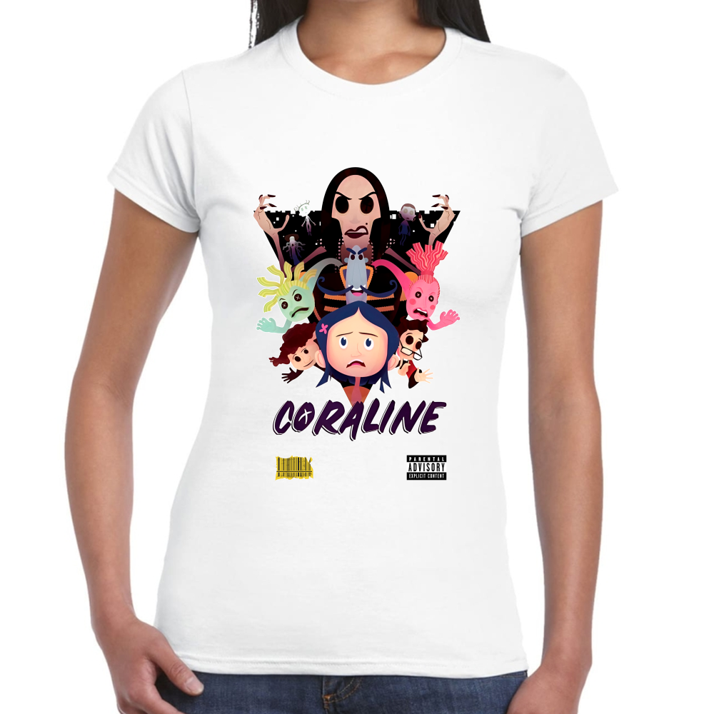 Playera Coraline Laika Studios Algodón #0001738