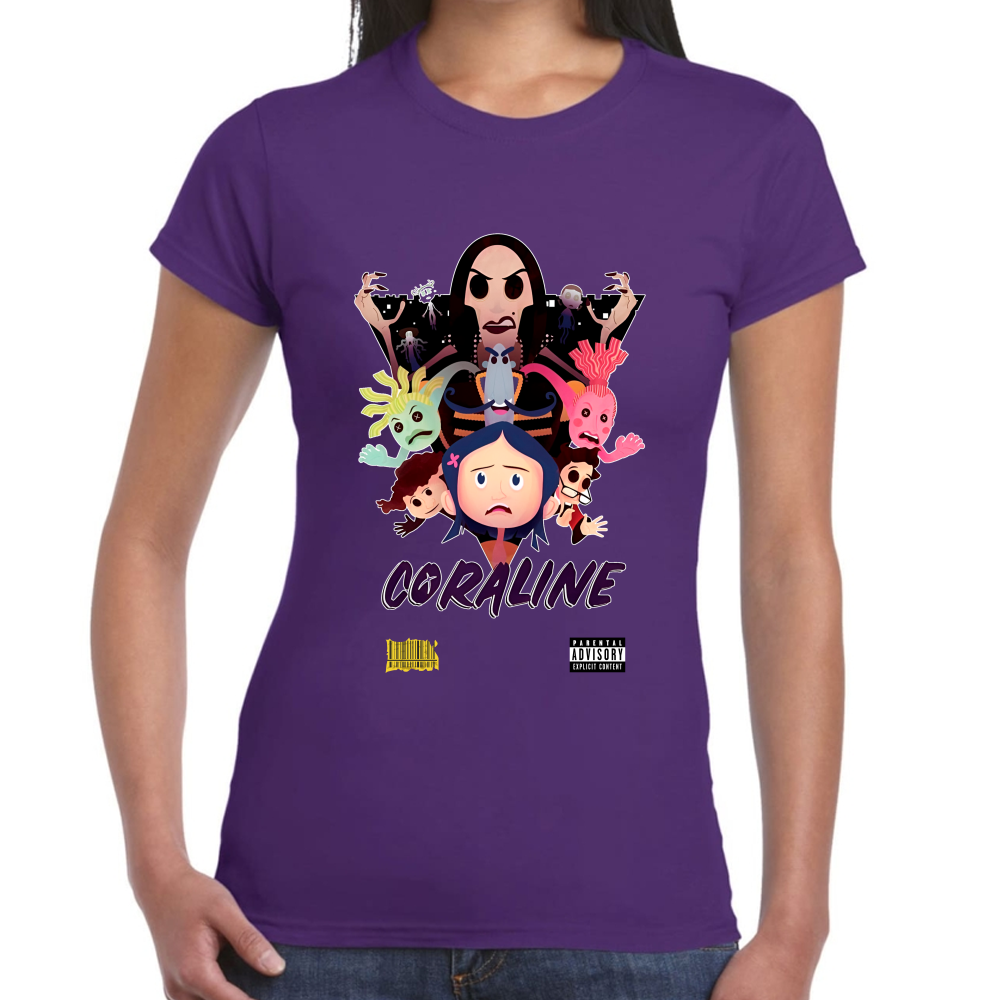 Playera Coraline Laika Studios Algodón #0001738