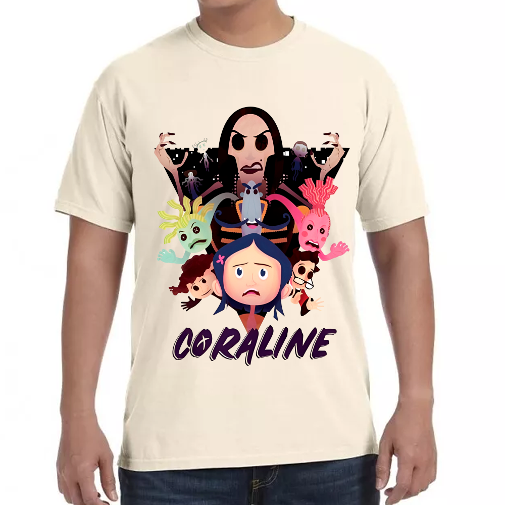 Playera Coraline Laika Studios Algodón #0001739