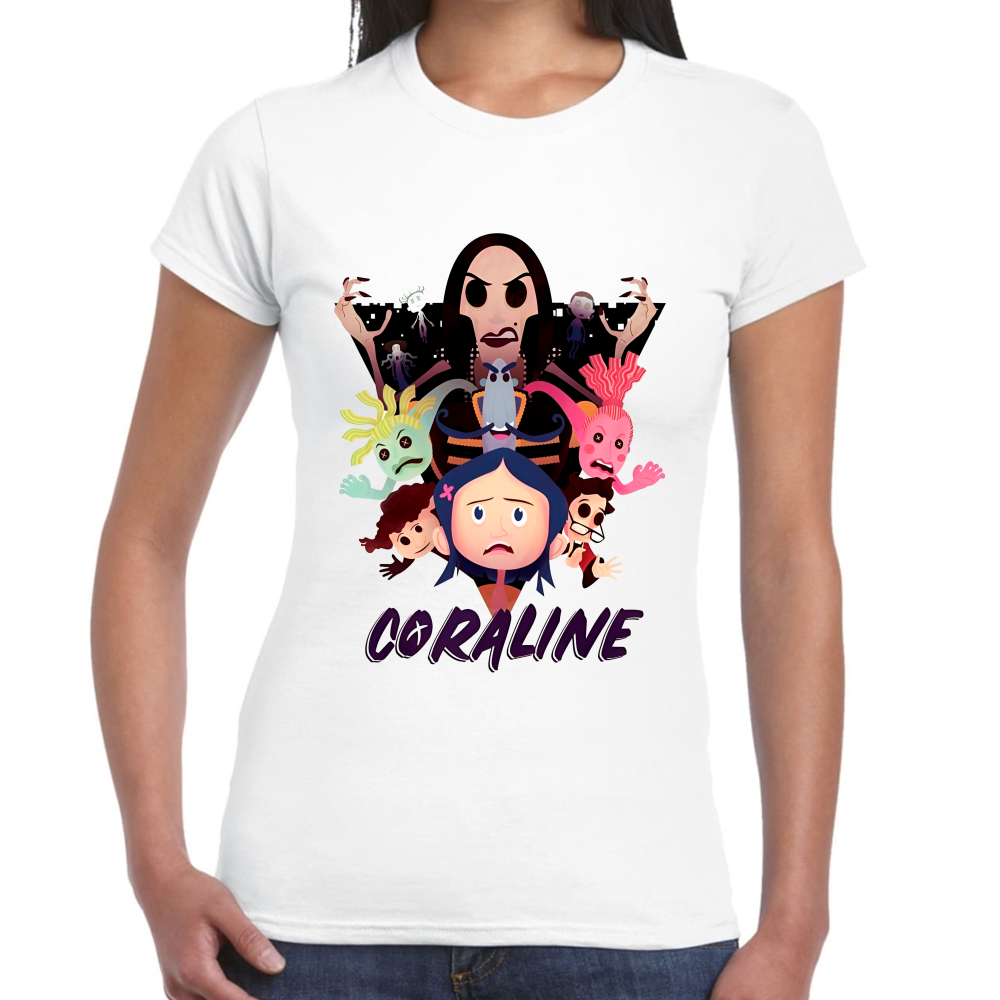 Playera Coraline Laika Studios Algodón #0001739
