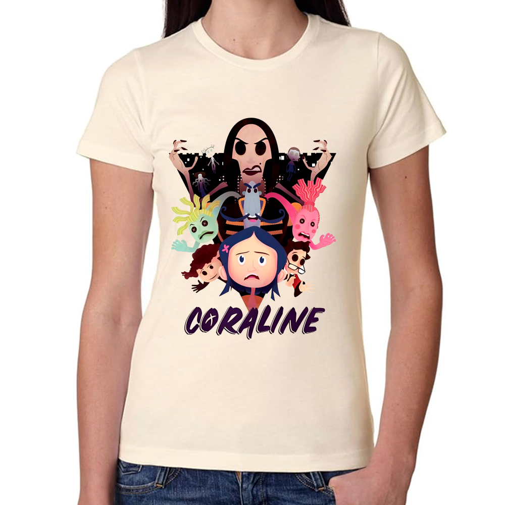 Playera Coraline Laika Studios Algodón #0001739