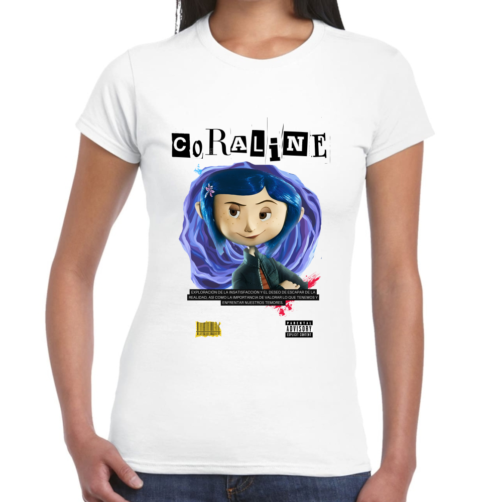 Playera Coraline Laika Studios Algodón #0001740