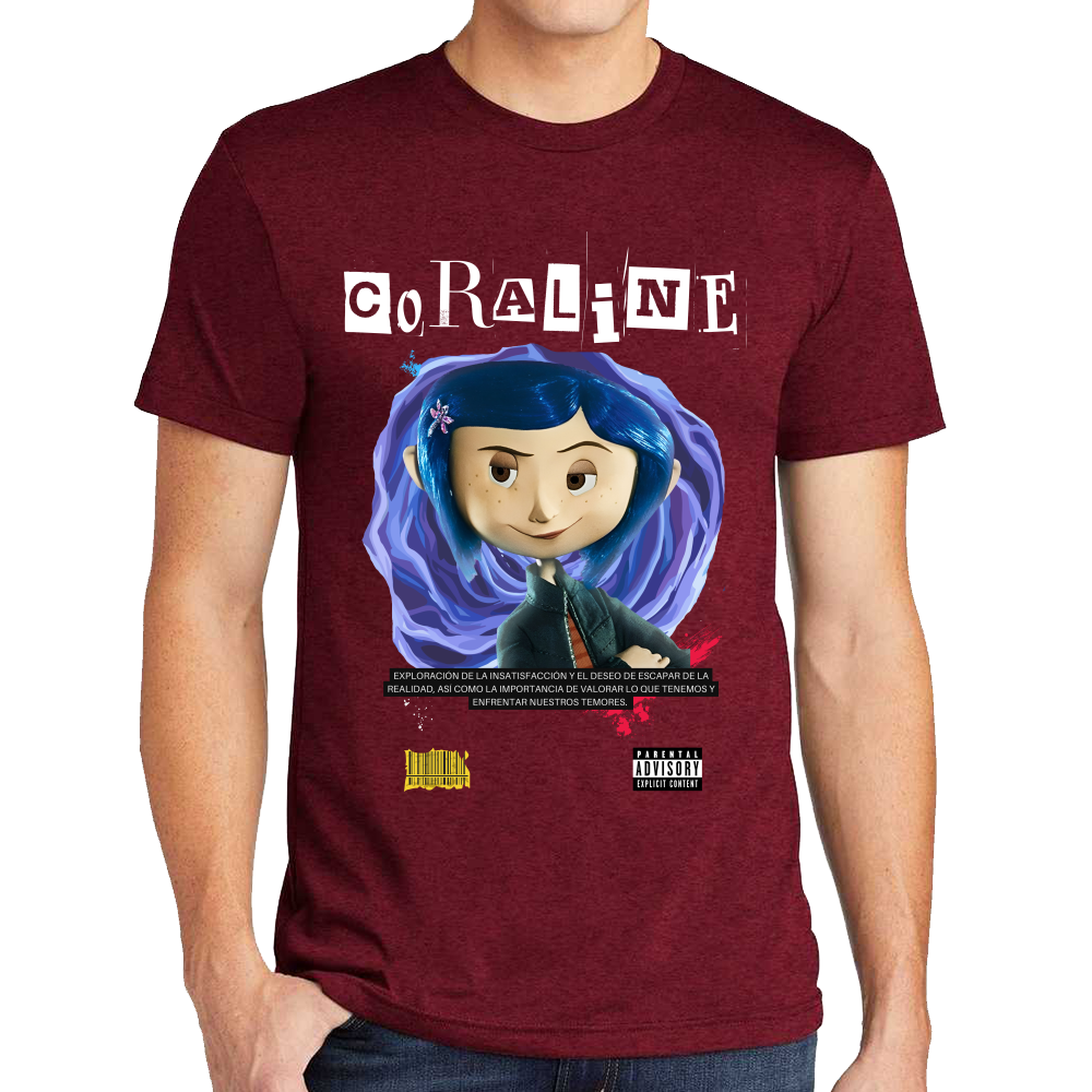 Playera Coraline Laika Studios Algodón #0001740