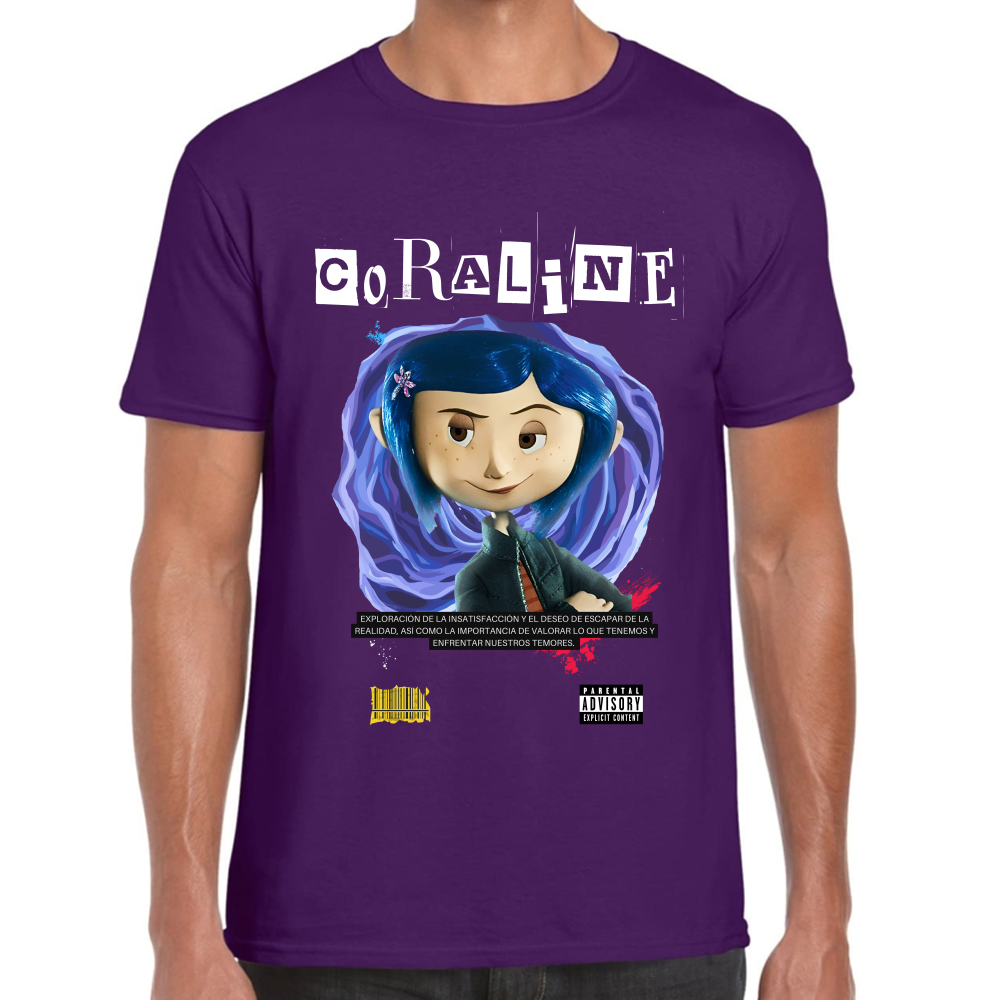 Playera Coraline Laika Studios Algodón #0001740